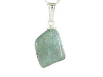 Сребърна висулка с Аквамарин